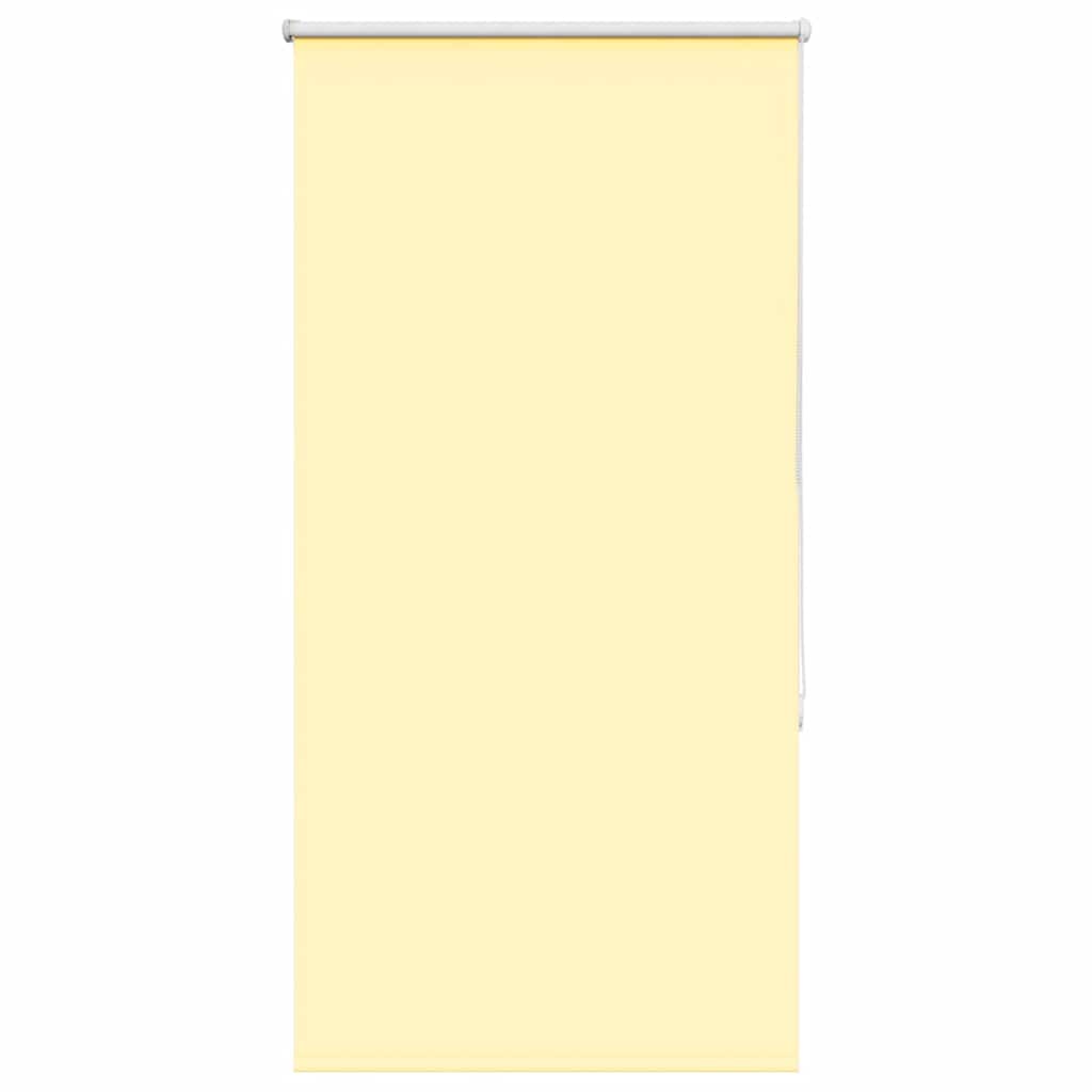 Vidaxl rolgordijn verduisterend 70x175 cm stofbreedte 65,7 cm geel
