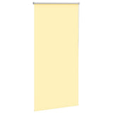 Vidaxl rolgordijn verduisterend 70x175 cm stofbreedte 65,7 cm geel