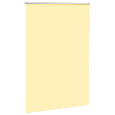Vidaxl rolgordijn 95x175 cm verduisterend geel stofbreedte 90,7 cm