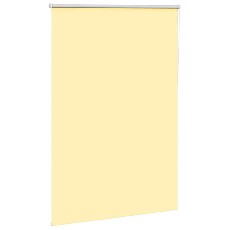 Vidaxl rolgordijn verduisterend 105x175 cm stofbreedte 100,7 cm geel