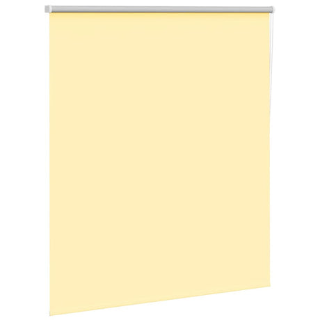 Vidaxl rolgordijn verduisterend 140x175 cm stofbreedte 136,6 cm geel