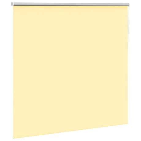 Vidaxl rolgordijn verduisterend 155x175 cm stofbreedte 151,6 cm geel