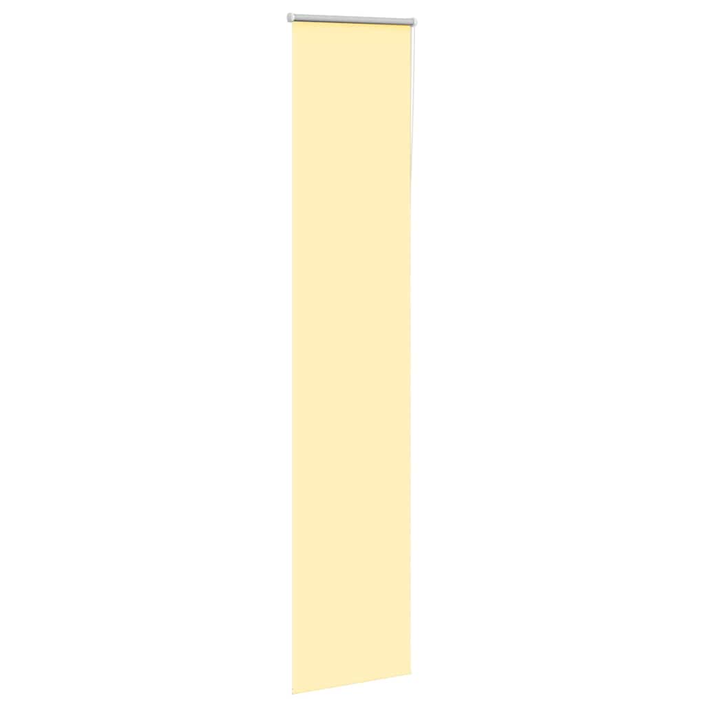 Vidaxl rolgordijn 45x210 cm verduisterend stofbreedte 40,7 cm geel