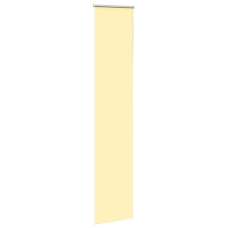 Vidaxl rolgordijn verduisterend 60x210 cm stofbreedte 55,7 cm geel