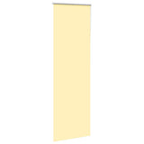 Vidaxl rolgordijn verduisterend 65x210 cm stofbreedte 60,7 cm geel