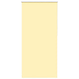 Vidaxl rolgordijn verduisterend 100x210 cm stofbreedte 95,7 cm geel