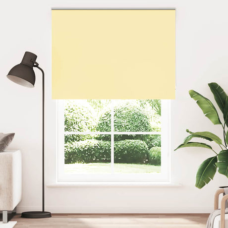 Vidaxl rolgordijn verduisterend 150x210 cm stofbreedte 146,6 cm geel