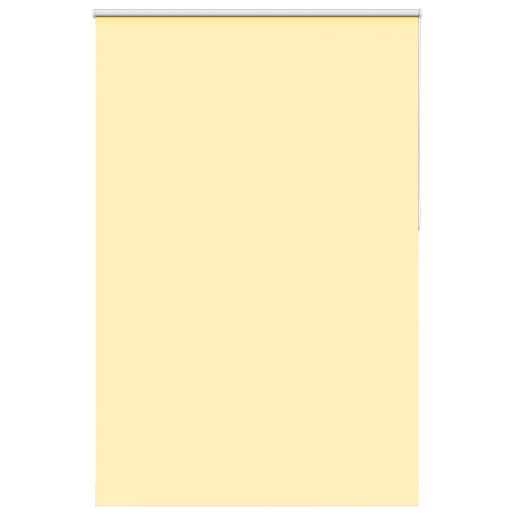 Vidaxl rolgordijn verduisterend 155x210 cm stofbreedte 151,6 cm geel
