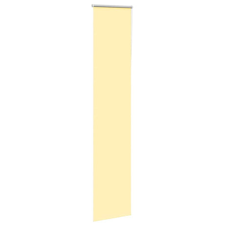 Vidaxl rolgordijn verduisterend 55x230 cm stofbreedte 50,7cm geel