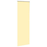 Vidaxl rolgordijn verduisterend 80x230 cm stofbreedte 75,7cm geel
