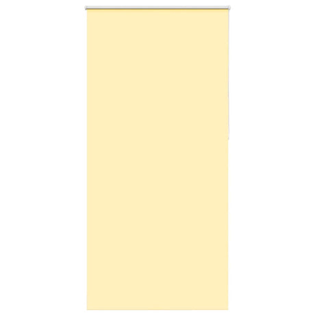 Vidaxl rolgordijn verduisterend 90x230 cm stofbreedte 85,7cm geel