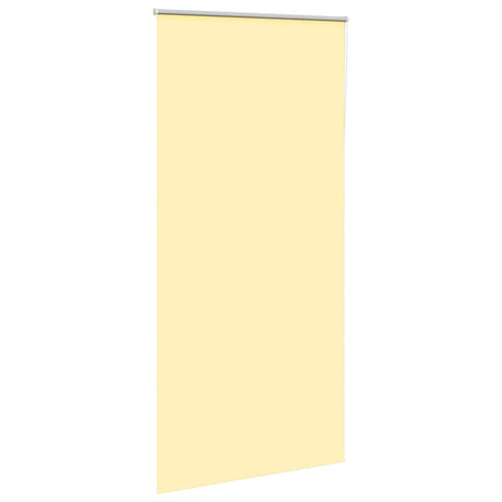 Vidaxl rolgordijn verduisterend 90x230 cm stofbreedte 85,7cm geel