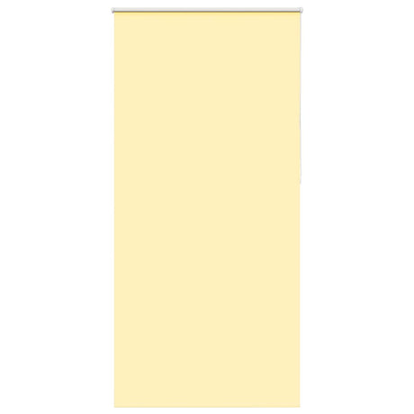 Vidaxl rolgordijn verduisterend 100x230cm stofbreedte 95,7cm geel