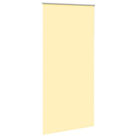 Vidaxl rolgordijn 115x230 cm verduisterend stofbreedte 110,7 cm geel