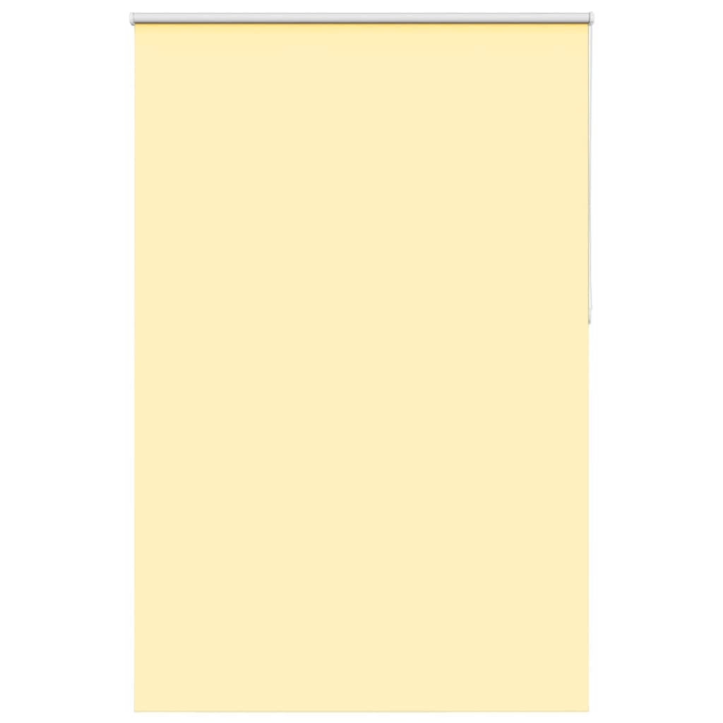 Vidaxl rolgordijn 145x230 cm verduisterend 141,6 cm polyester geel