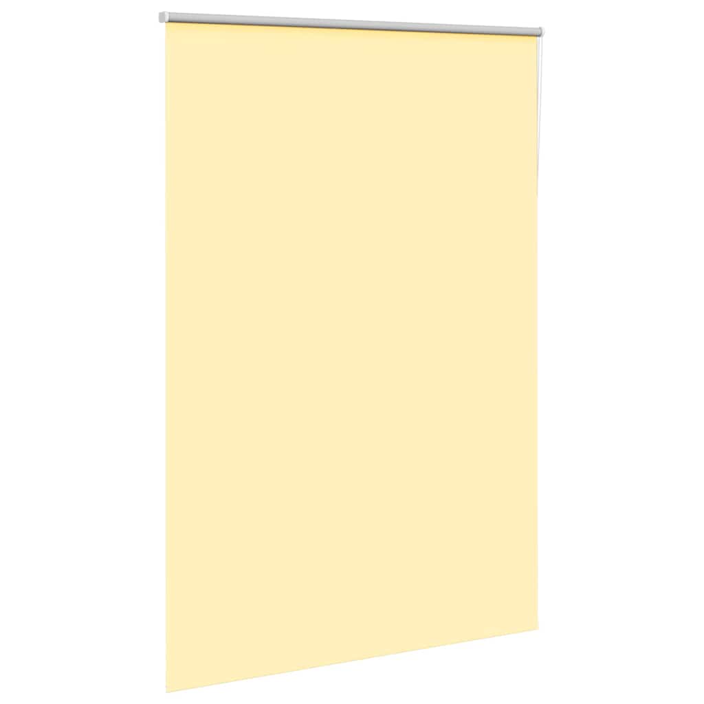 Vidaxl rolgordijn verduisterend 155x230 cm stofbreedte 151,6 cm geel