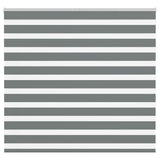Vidaxl zebra rolgordijn 160x150 cm stofbreedte 155,9 cm donkergrijs