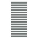 Vidaxl zebra rolgordijn 95x200 cm stofbreedte 90,9 cm donkergrijs