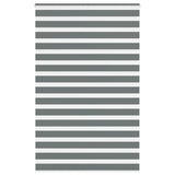 Vidaxl zebra rolgordijn 145x200 cm stofbreedte 140,9 cm donkergrijs