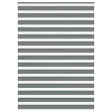 Vidaxl zebra rolgordijn 160x230 cm stofbreedte 155,9 cm donkergrijs