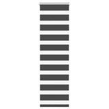 Vidaxl zebra rolgordijn 40x100 cm stofbreedte 35,9 cm zwart