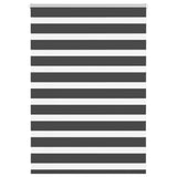 Vidaxl zebra rolgordijn 95x100 cm stofbreedte 90,9 cm zwart