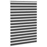Vidaxl zebra rolgordijn 160x200 cm stofbreedte 155,9 cm zwart