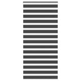 Vidaxl zebra rolgordijn 95x230 cm stofbreedte 90,9 cm zwart