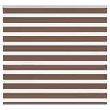 Vidaxl zebra rolgordijn 160x100 cm stofbreedte 155,9cm polyester bruin