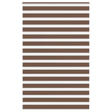Vidaxl zebra rolgordijn 150x200 cm stofbreedte 145,9cm polyester bruin