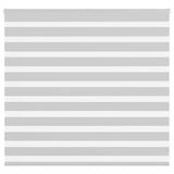 Vidaxl zebra rolgordijn 160x100 cm stofbreedte 155,9 cm lichtgrijs