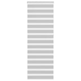 Vidaxl zebra rolgordijn 70x230 cm stofbreedte 65,9 cm lichtgrijs
