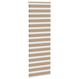 Vidaxl zebra blind 80x200 cm stofbreedte 75,9 cm polyester zandbruin