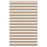 Vidaxl zebra blind 150x200 cm stofbreedte 145,9 cm polyester zandbruin