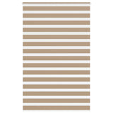 Vidaxl zebra blind 145x230 cm stofbreedte 140,9 cm polyester zandbruin