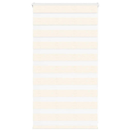 Vidaxl zebra rolgordijn 80x100 cm stofbreedte 75,9 cm marmerbeige