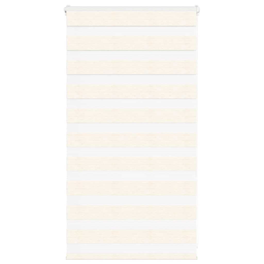 Vidaxl zebra rolgordijn 85x100 cm stofbreedte 80,9 cm marmerbeige