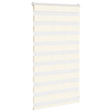 Vidaxl zebra rolgordijn 85x100 cm stofbreedte 80,9 cm marmerbeige