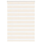 Vidaxl zebra rolgordijn 100x100 cm stofbreedte 95,9 cm marmerbeige