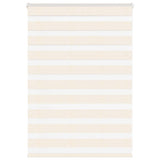 Vidaxl zebra rolgordijn 105x100 cm stofbreedte 100,9 cm marmerbeige