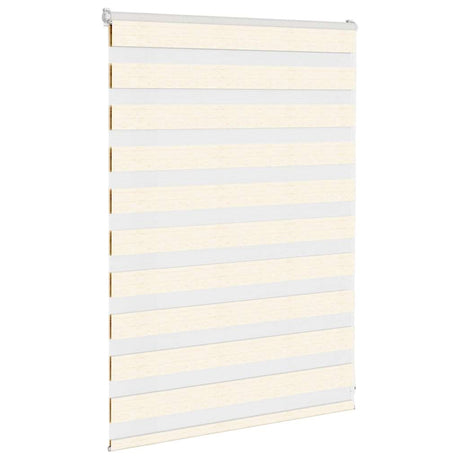 Vidaxl zebra rolgordijn 105x100 cm stofbreedte 100,9 cm marmerbeige