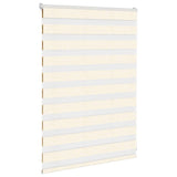 Vidaxl zebra rolgordijn 115x100 cm stofbreedte 110,9 cm marmerbeige