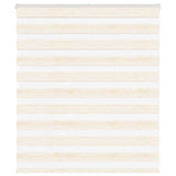 Vidaxl zebra rolgordijn 120x100 cm stofbreedte 115,9 cm marmerbeige