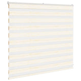 Vidaxl zebra rolgordijn 155x100 cm stofbreedte 150,9 cm marmerbeige