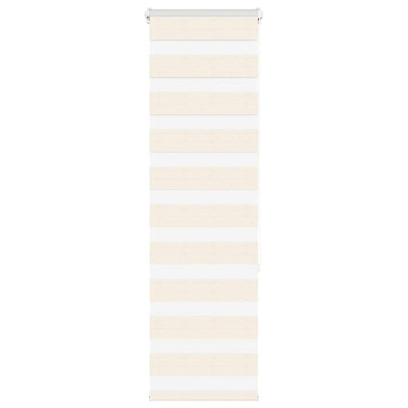 Vidaxl zebra blind 40x150 cm stofbreedte 35,9 cm polyester marmerbeige