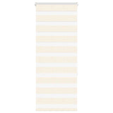 Vidaxl zebra blind 60x150 cm stofbreedte 55,9 cm polyester marmerbeige