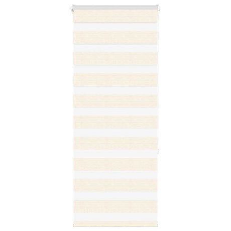 Vidaxl zebra blind 60x150 cm stofbreedte 55,9 cm polyester marmerbeige