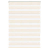 Vidaxl zebra rolgordijn 95x150 cm stofbreedte 90,9 cm marmerbeige