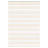 Vidaxl zebra rolgordijn 100x150 cm stofbreedte 95,9 cm marmerbeige