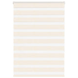 Vidaxl zebra blind 105x150cm stofbreedte 100,9cm polyester marmerbeige
